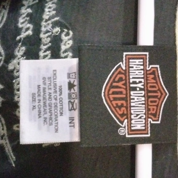 Embroided Harley Davidson tshirt - Picture 4 of 5